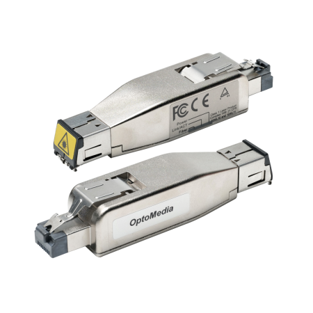 1G RJ45 to Fiber Dongle | Power over Ethernet